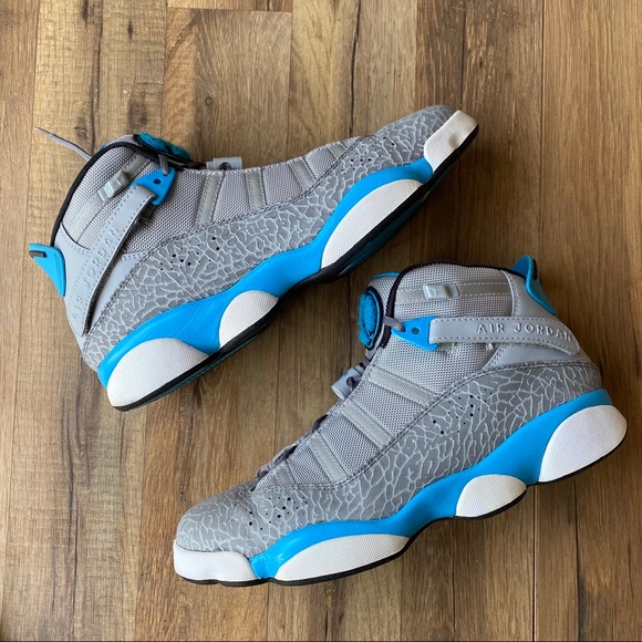 jordan 6 rings powder blue elephant
